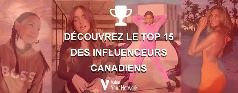 Top influenceurs canadiens