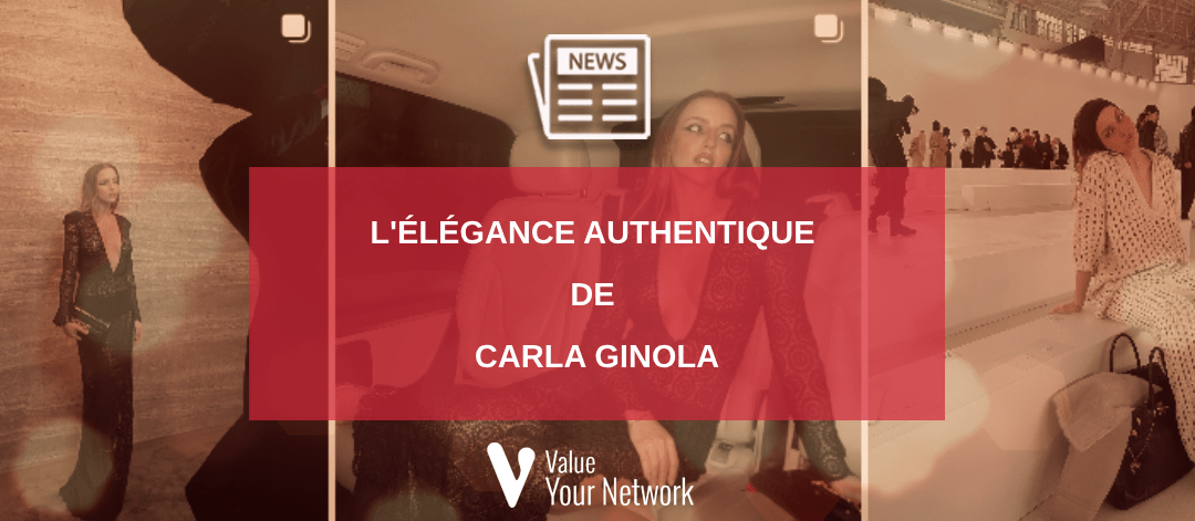 Carla Ginola's authentic elegance
